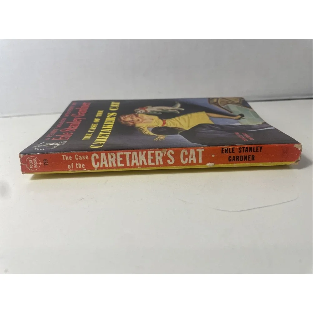 PERRY MASON: CASE OF CARETAKER'S CAT by ERLE GARDNER 1948 Pb